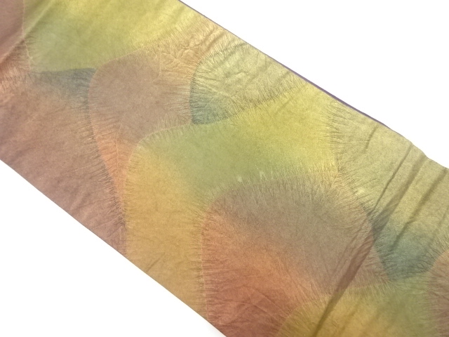 JAPANESE FUKURO OBI / SHIBORI / MOUNTAINS